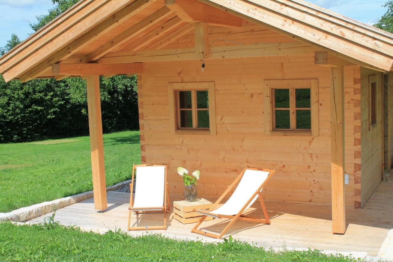 Holzchalet Kirchanschoring Exterior foto